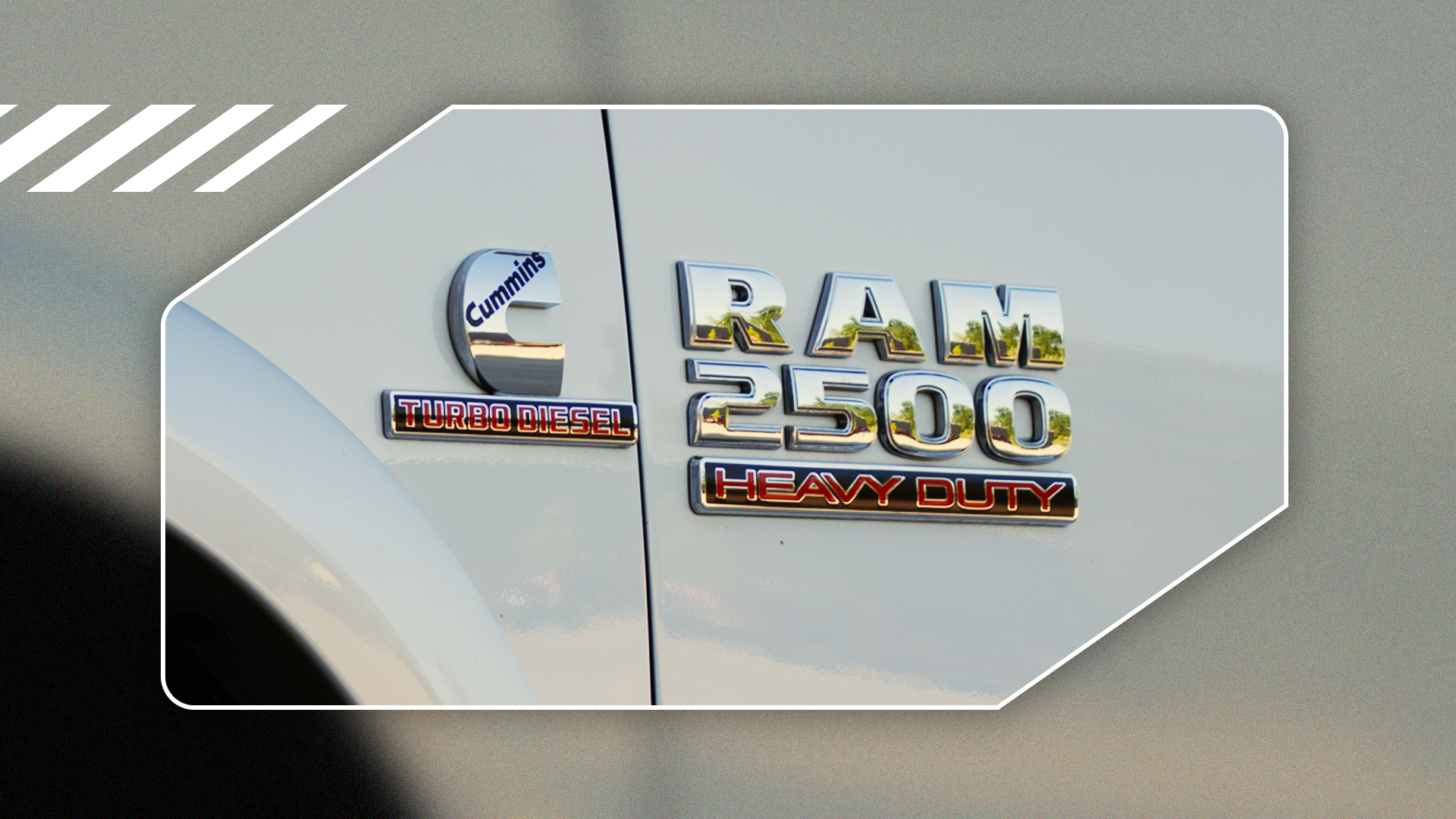 Cummins Turbo Diesel Badge